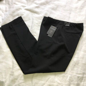 Bond 18 by Zac & Rachel | Black Slim Leg | Slit Zip Pocket | NWT- 12